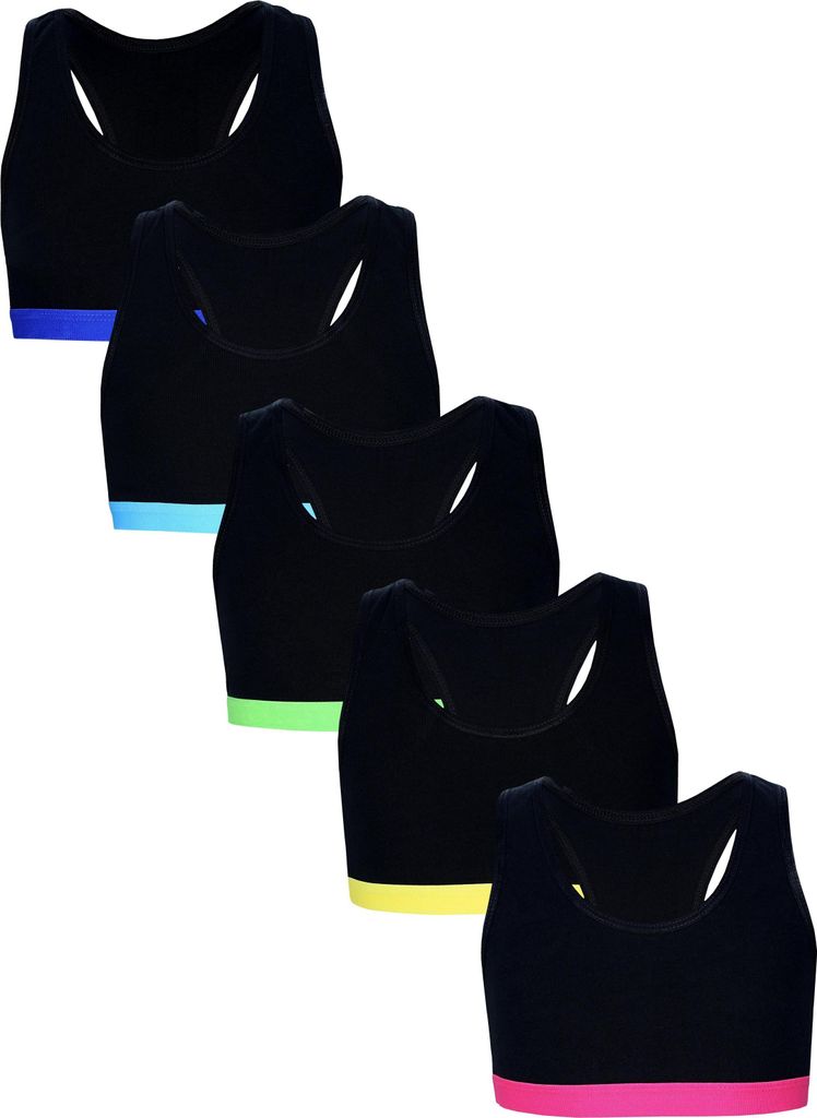 TupTam Mädchen Bustier mit breiten Trägern und Racerback Produktbild 