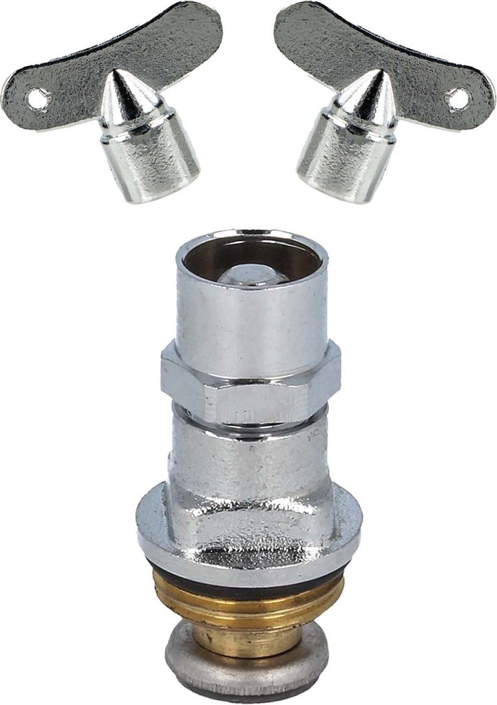 JS Steckschlüssel-Oberteil 3/4 Zoll - DN 20 für Auslaufventile inkl. 2 x Steckschlüssel