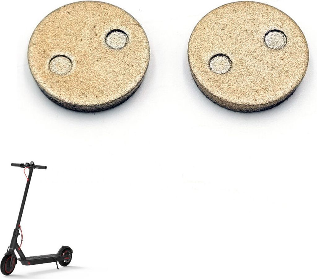Halbmetall Bremsbeläge für Elektroroller Xiaomi M365 / Produktbild 