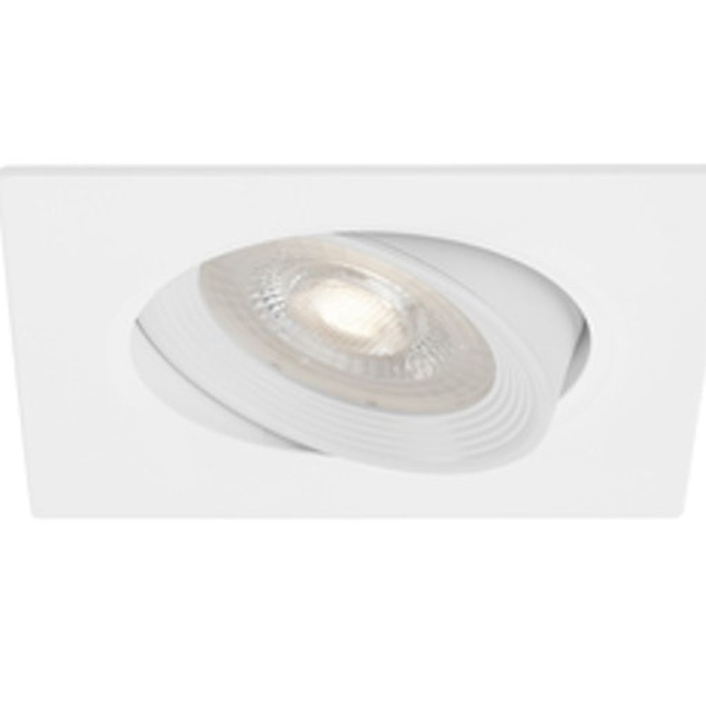 BRILONER Einbauleuchte 3er Set LED GU10 5W weiß eckig Produktbild 