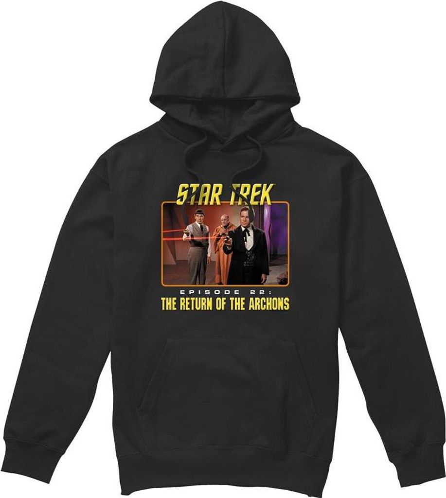 Star Trek - "Episode 22" Kapuzenpullover für Herren TV8316 (XL) (Schwarz)