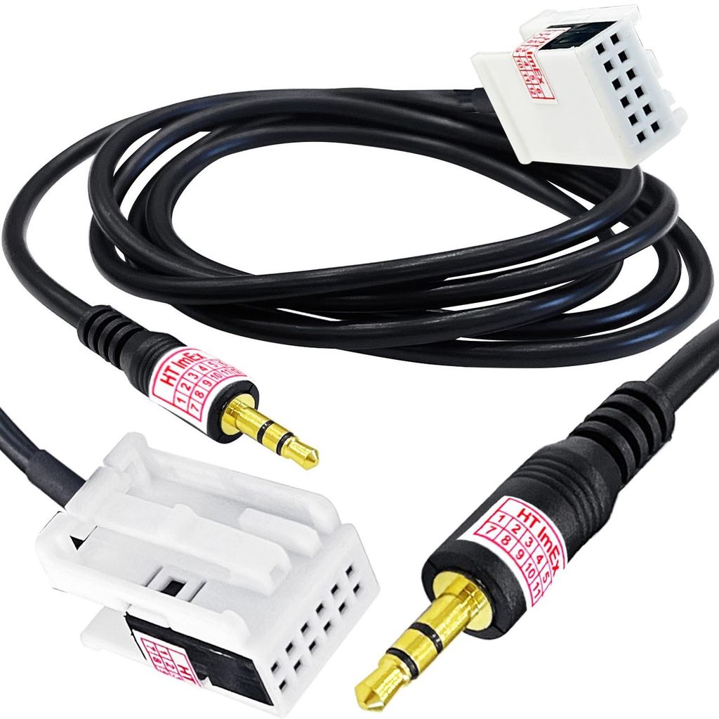 AUX IN Interface Adapter kompatibel mit BMW Business Radio MP3 iPhone iPod Klinke