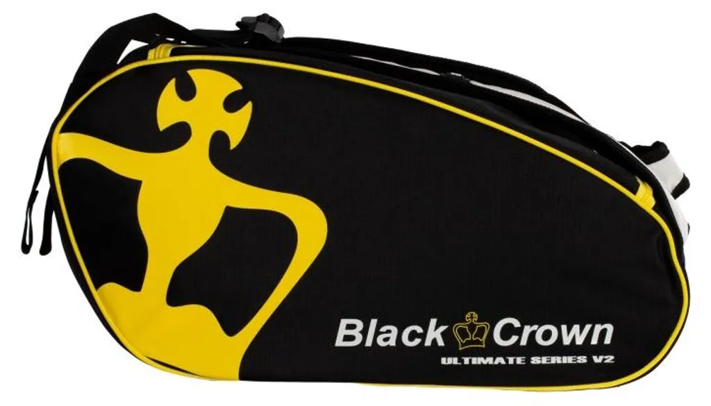 Sac de padel Black Crown Ultimate V2 Robuste et Ergonomique - 2