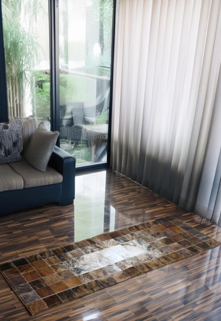 Kuhfell Teppich Modell 3 -