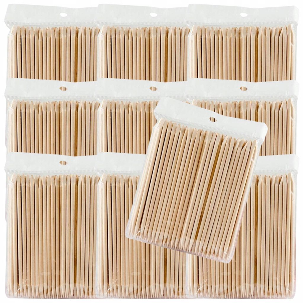 Holzstäbchen für Nägel und Nagelhaut Maniküre und Pediküre 9,5cm 1000Stk.