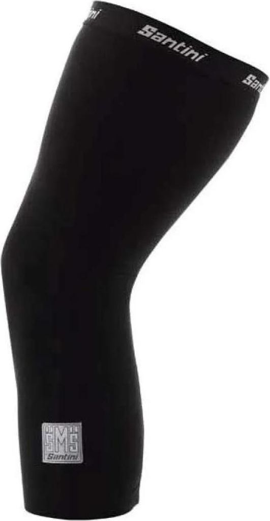 Santini Totum Kniewärmer Schwarz XS-S Herren,Damen Schwarz XS-S