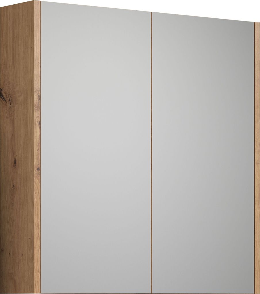 trendteam Touch Bad Spiegelschrank Eiche Nachbildung, B/H/T Produktbild 