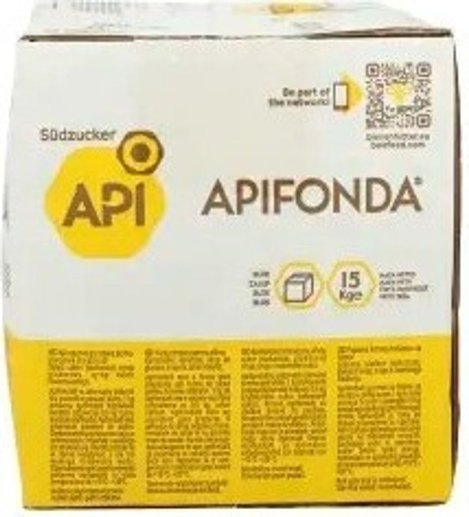 Apifonda Südzucker Bienenfutter Futterteig – 5x2,5 Kg Beutel, Notfutter & Ablegerfutter Für Bienen