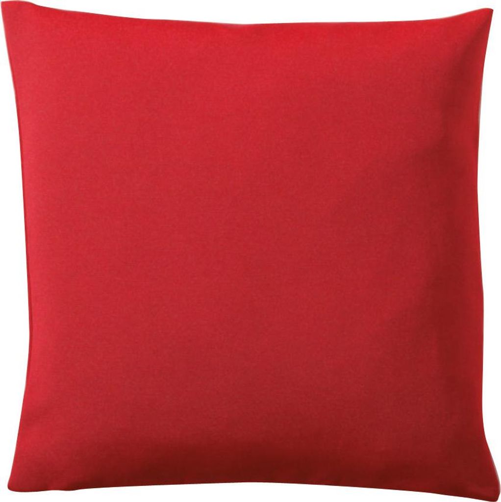 Pichler Rips uni, gerippt Kissenhülle 2er Set 40 x 40 cm COMO Rechteck kirsch