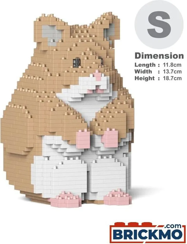Kit Construction Hamster Décoration Bureau Idée Cadeau Originale JEKCA
