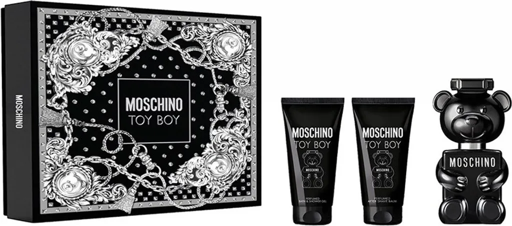 Coffret Parfum Homme Moschino Toy Boy EDP 50ml et Soins Corps de Luxe