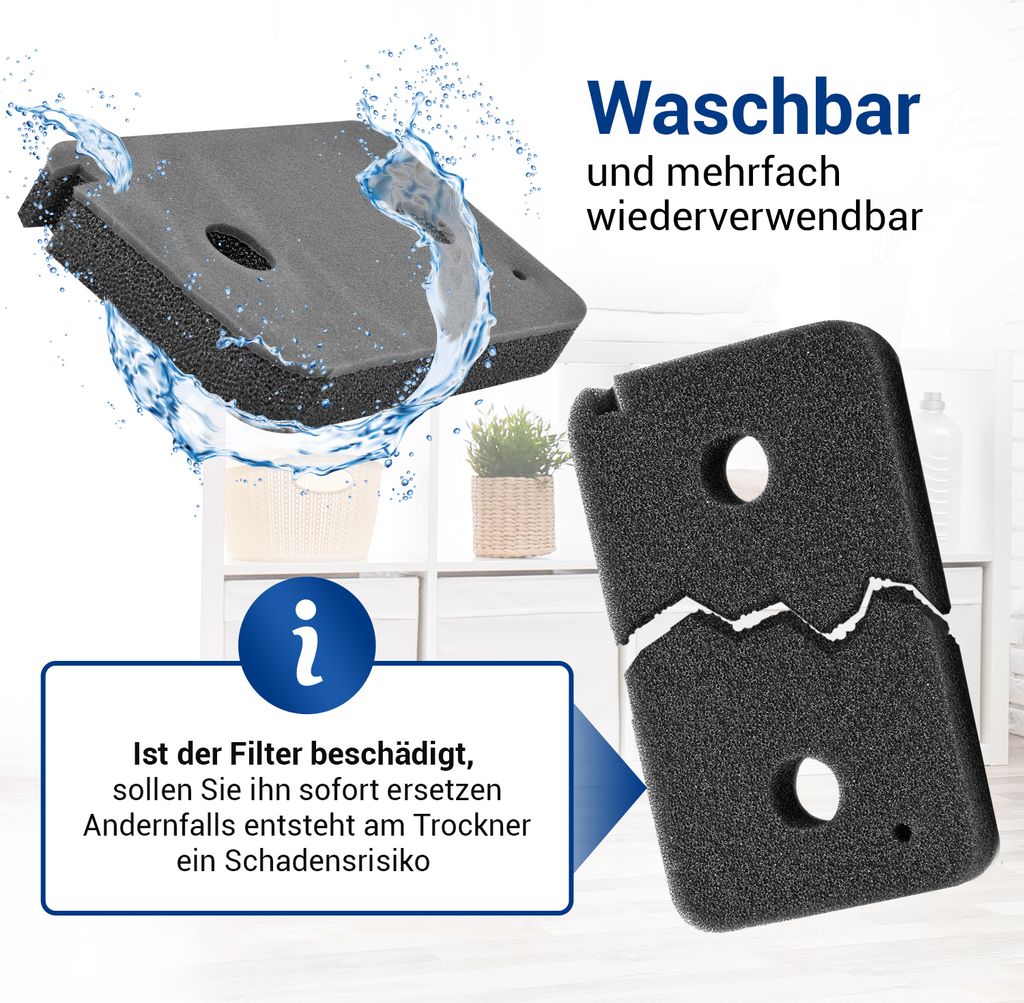 Sockelfilter 3x passend wie Miele 9499230