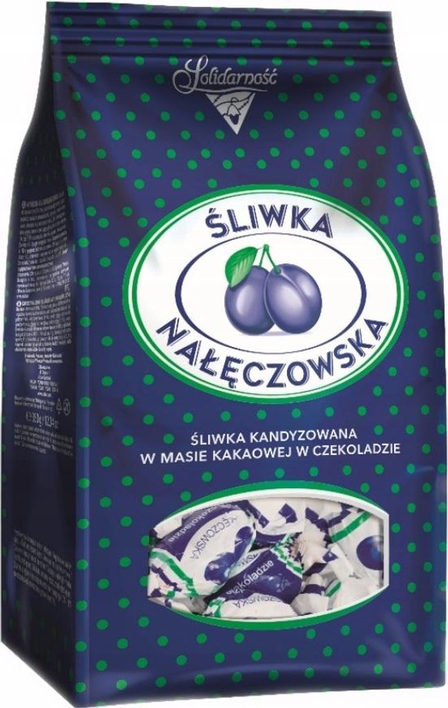 Śliwki w czekoladzie Solid Nałęczowska 350 g Obrázek produktu 