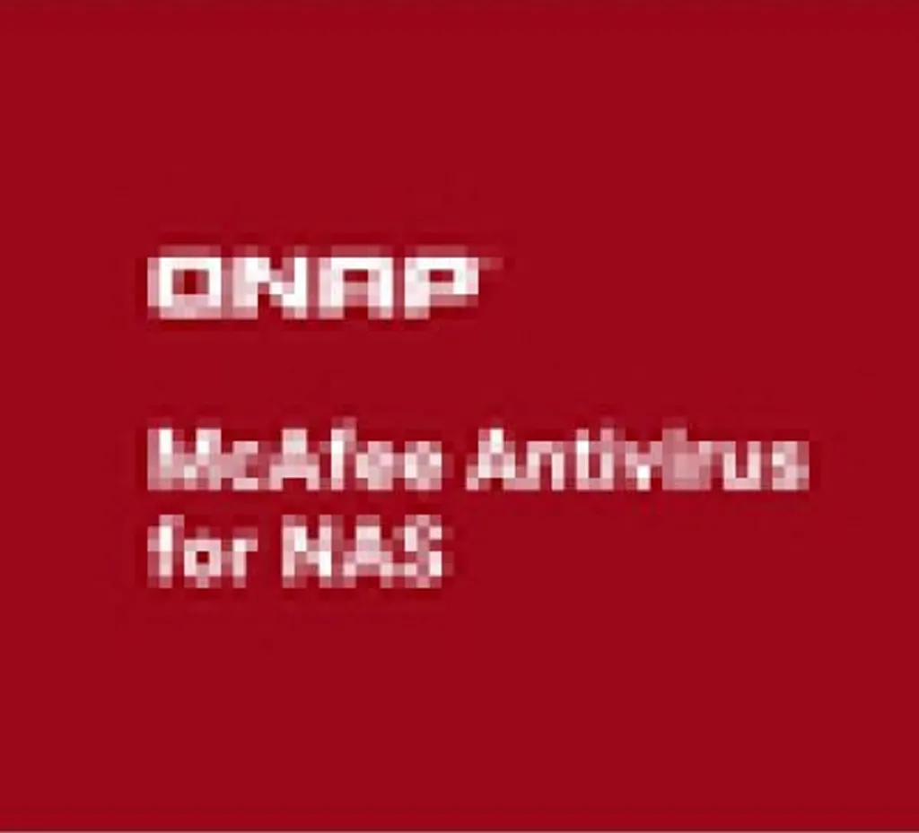 QNAP Licence McAfee Antivirus LS-MCAFEE-3Y pour Serveur NAS 3 Ans
