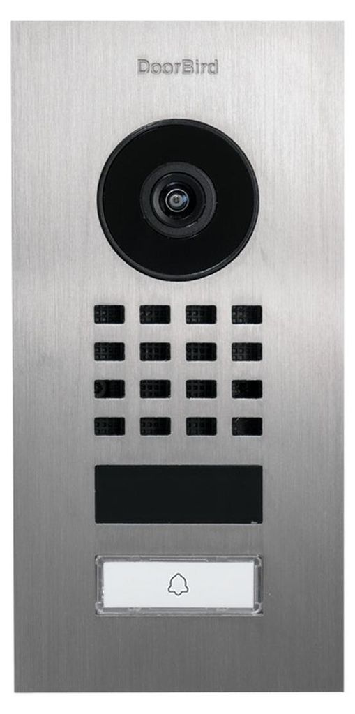 Doorbird D1101V IP Video Türstation Unterputz Edelstahl V4A Produktbild 