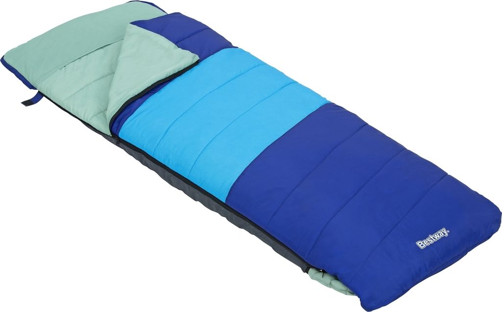 Bestway 2-in-1-Schlafsack Wanderlite mit integrierbarer, aufblasbarer Isomatte 203 x 75 x 9 cm