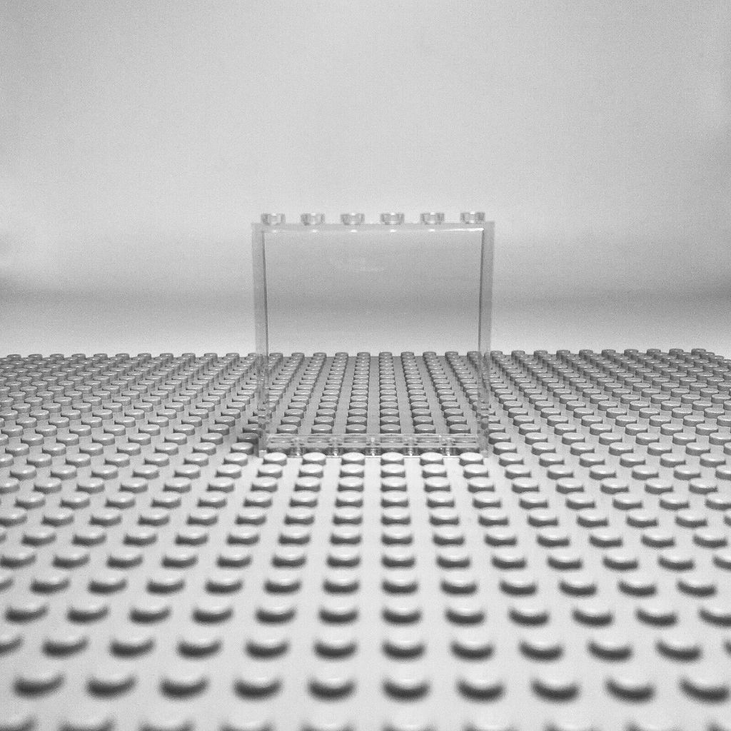 LEGO® 1x6x5 Panele Wandelement Rahmen Transparent - 59349 Produktbild 