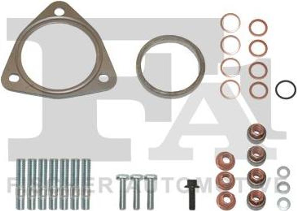 FA1 KT100370 Montagesatz, Turbolader OE kompatibel mit C4, C5, DS3, DS5, Mini, Clubman, Countryman, Paceman, Mini Roadster, Grandland, 208, 3008, ...