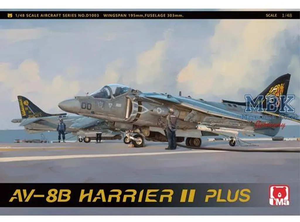 Construire le McDonnell Douglas AV-8B Harrier II PLUS Maquette DIY