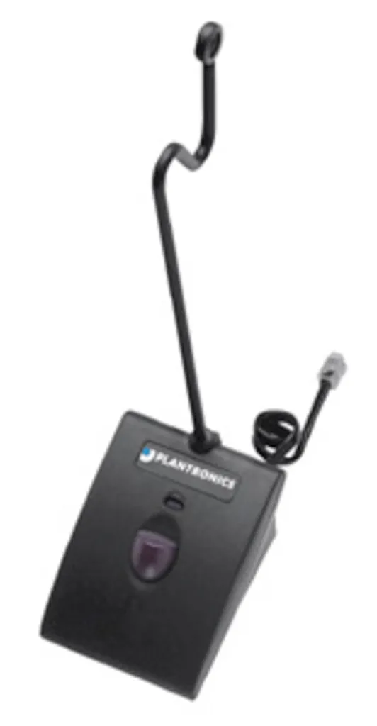 Poly Bi-Way Switch II Noir Sélecteur Manuel Combiné et Casque Filaire