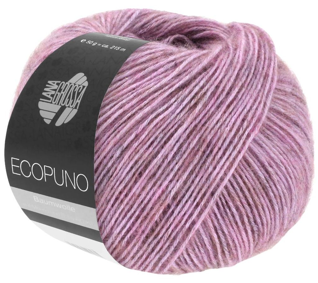 Lana Grossa - Ecopuno 0070 antikviolett Produktbild 