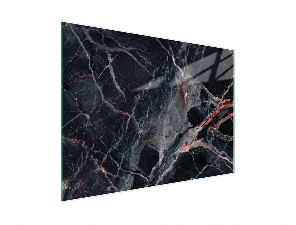 Glasschneidebrett 40x30 Marmor