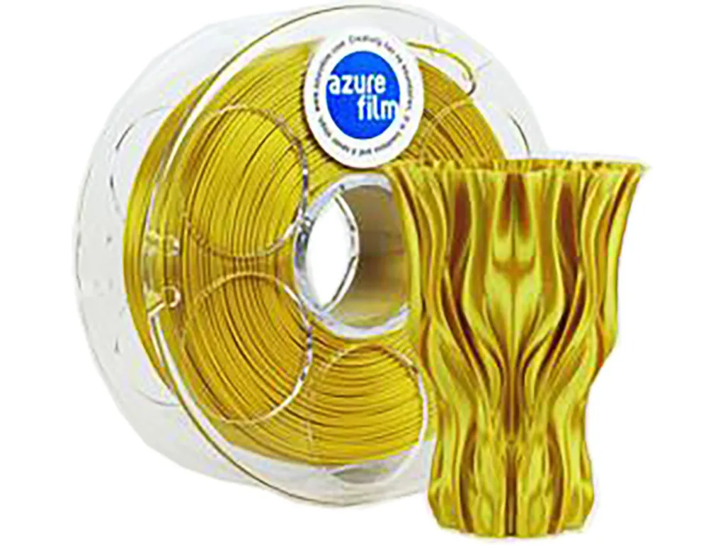 AzureFilm Silk Gold 1.75mm 1kg per Flashforge | Filamento 3D Lucido