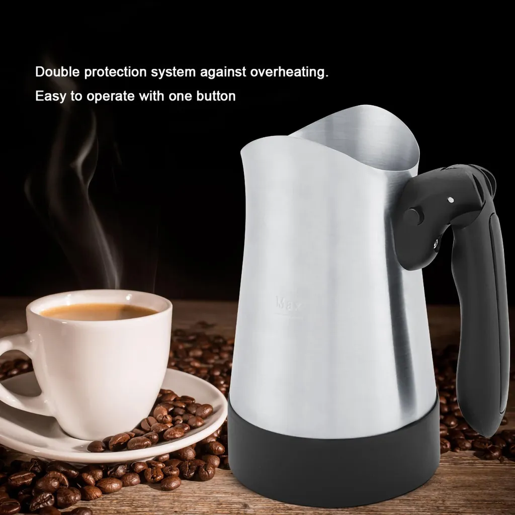 Machine à café électrique 270ml idéale pour bureau et petits espaces - 3