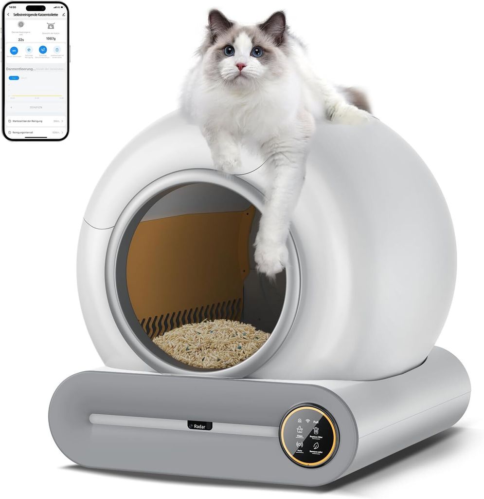 Katzentoilette Katzentoilette Automatische selbstreinigende Produktbild 