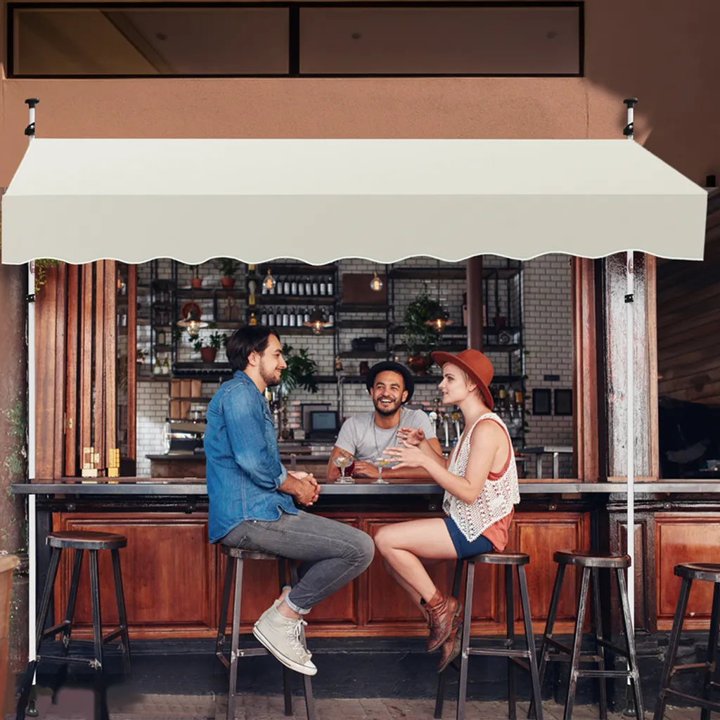 Tenda Retrattile Fiqops 2M Crema: Estetica e Protezione Solare