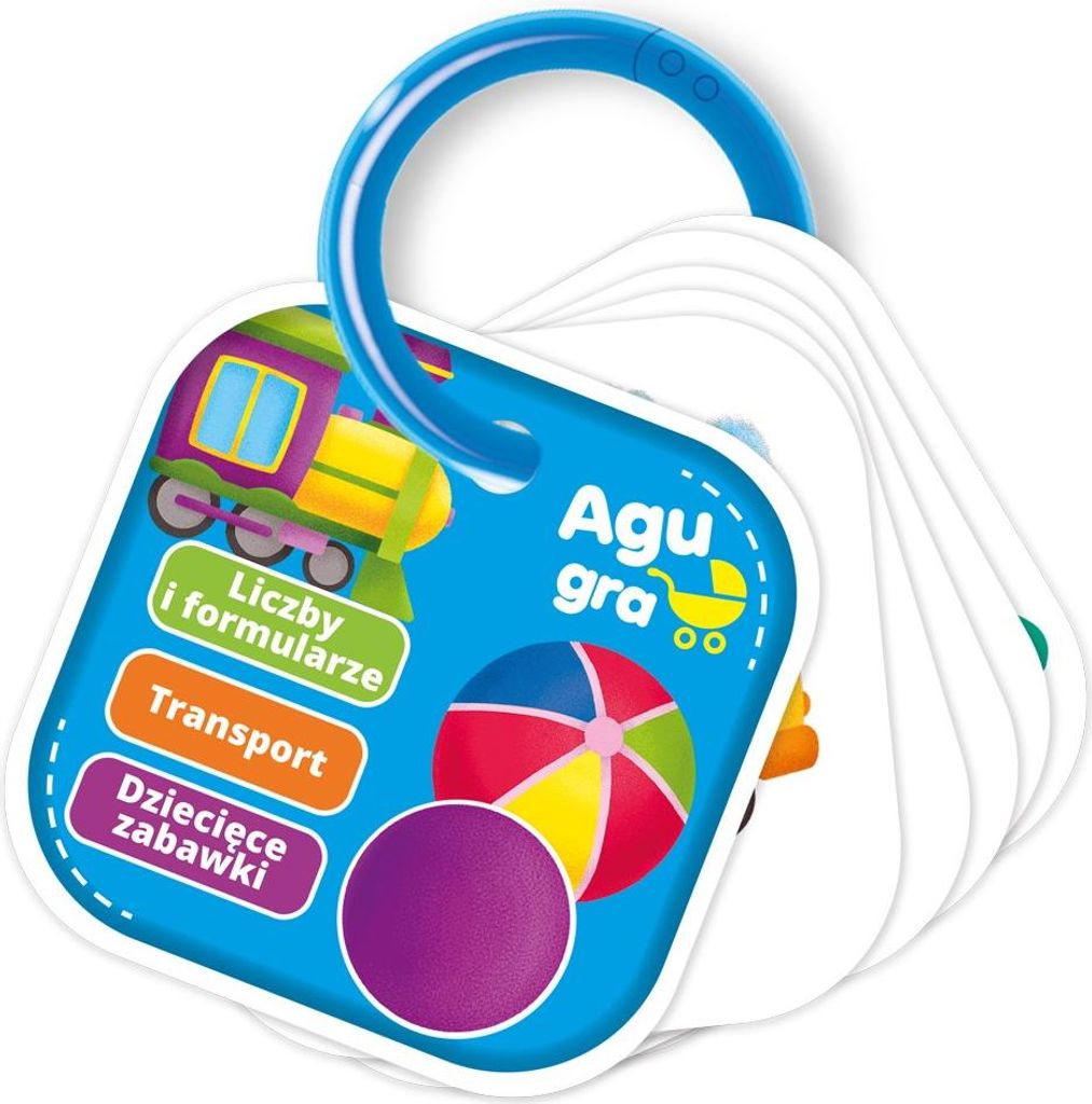 Gra edukacyjna Figury i formy Transport karty RK1050-04