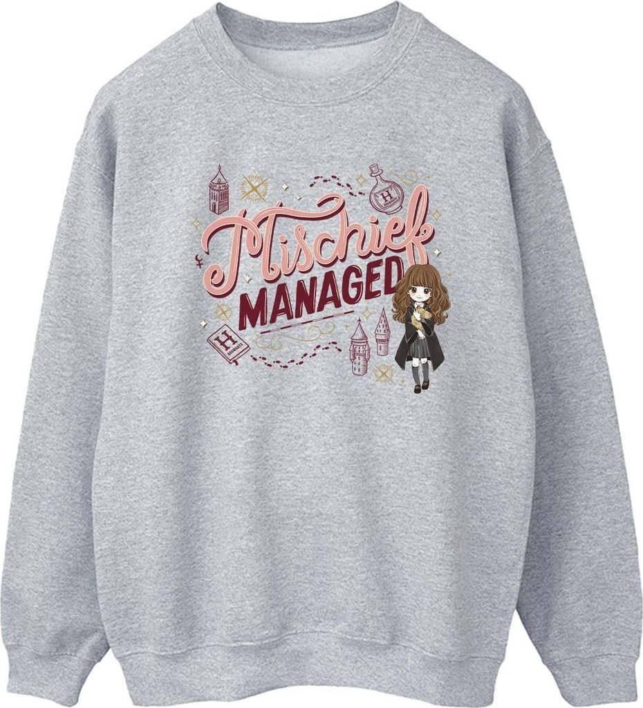 Harry Potter - "Mischief Managed" Sweatshirt für Damen BI21375 (XL) (Grau)