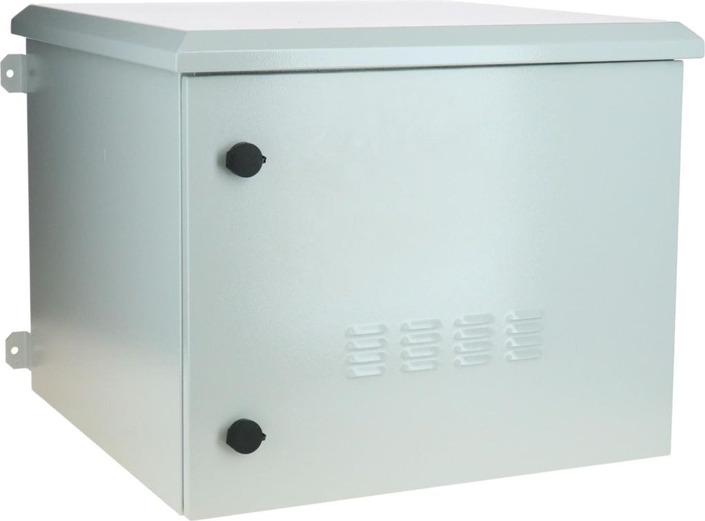9 HE 19” Outdoor Serverschrank zur Wandmontage IP55 - 600 x 600 x 500mm