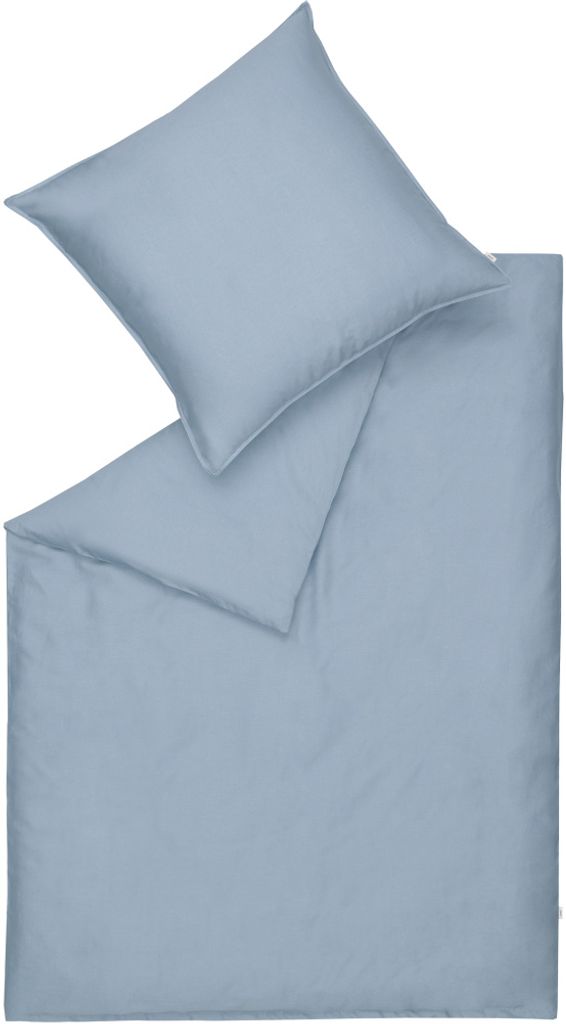 ESPRIT Ganzjahresbettwäsche WASHEDBaumwolle Blau 150 x 220 cm