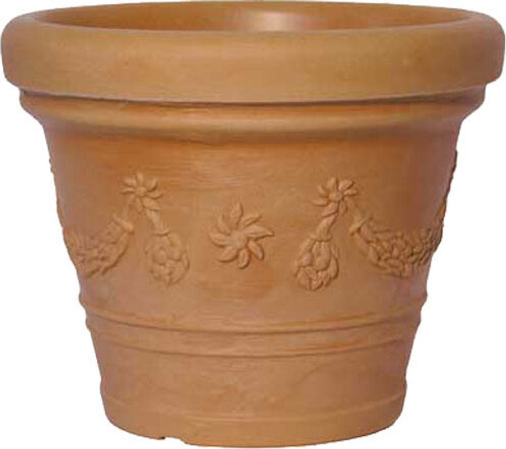 Kunststoffkübel Inga rund 40 cm terra