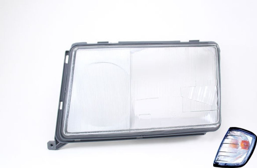 Johns, Scheinwerferglas passend für Mercedes W124 09/89-06/93 Links Fahrerseite Blinker 1248202166 8200866 0008200866 A0008200866 A1248202166 1248...