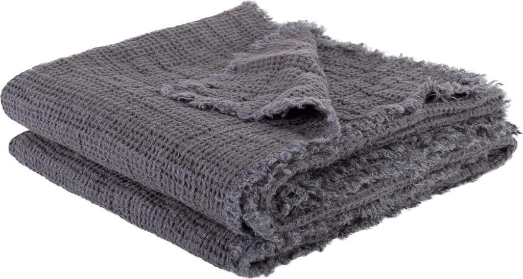 Zoeppritz Honeybee Antracite 100350 | Plaid Lino 130x180 Trend 2024