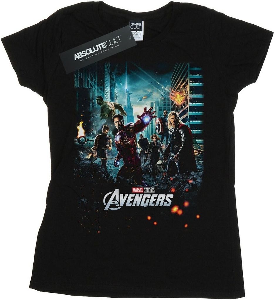Marvel Studios - "The Avengers" T-Shirt für Damen BI48859 Produktbild 