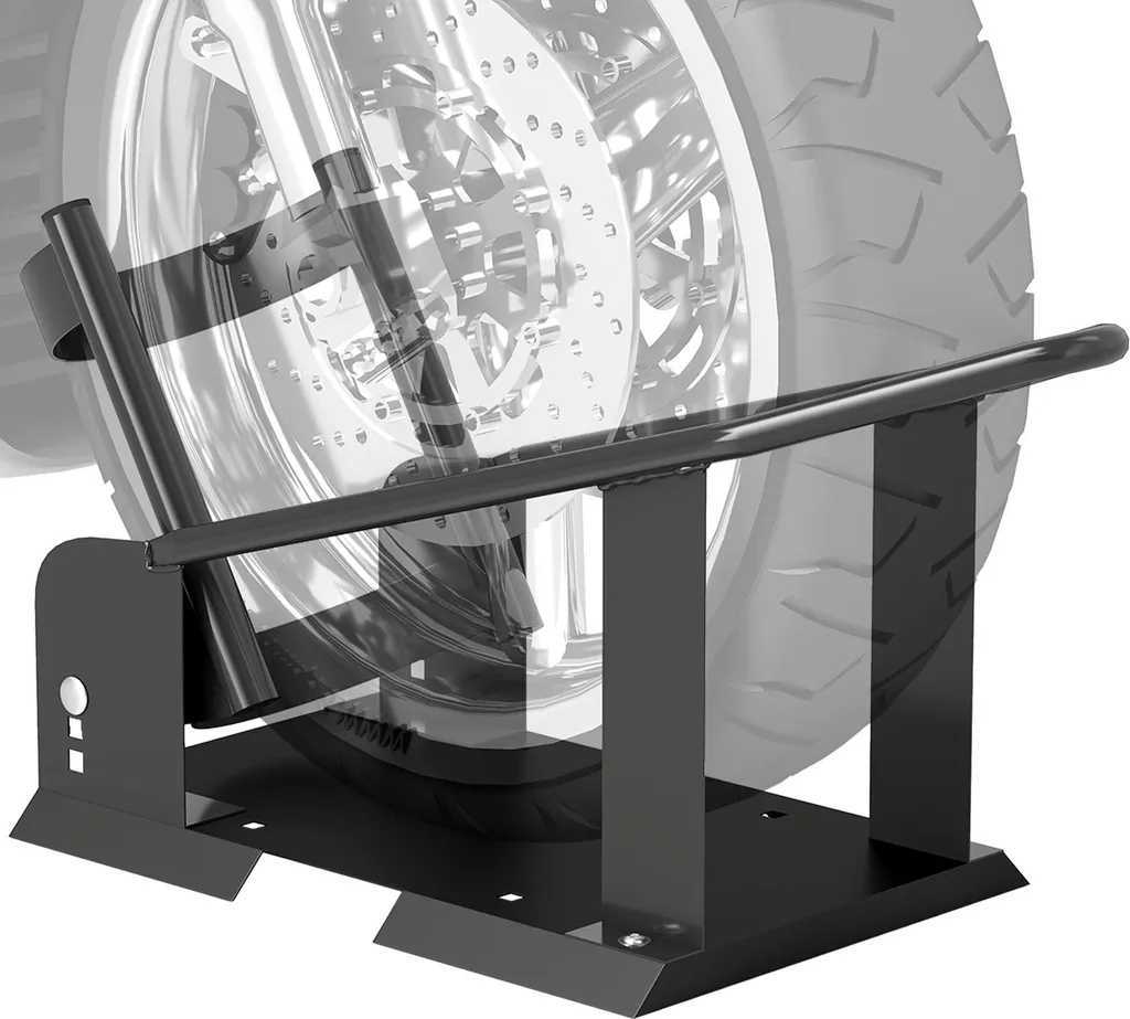 Lève-moto avant robuste charge 816kg - Hauteur ajustable roues 15-21"
