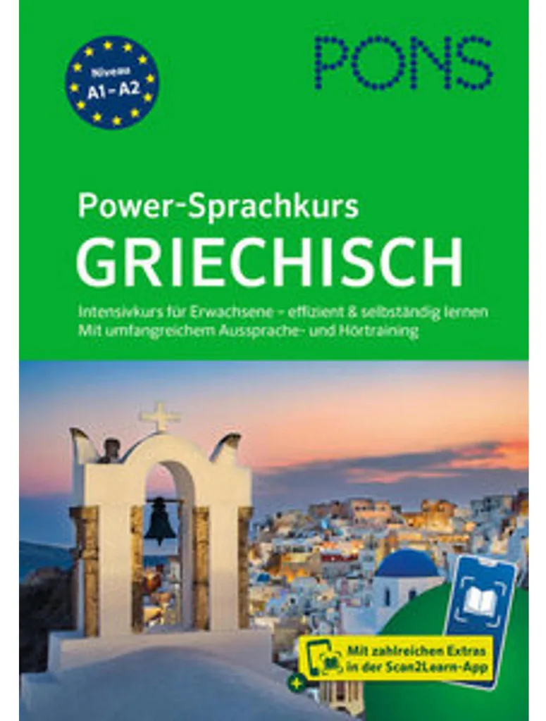 Apprendre le grec pour les vacances avec PONS Power-Sprachkurs complet