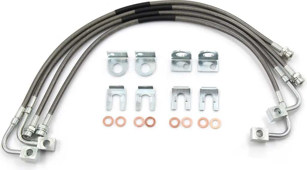 Durites de frein Jeep Wrangler JK pour rehausse et suspension