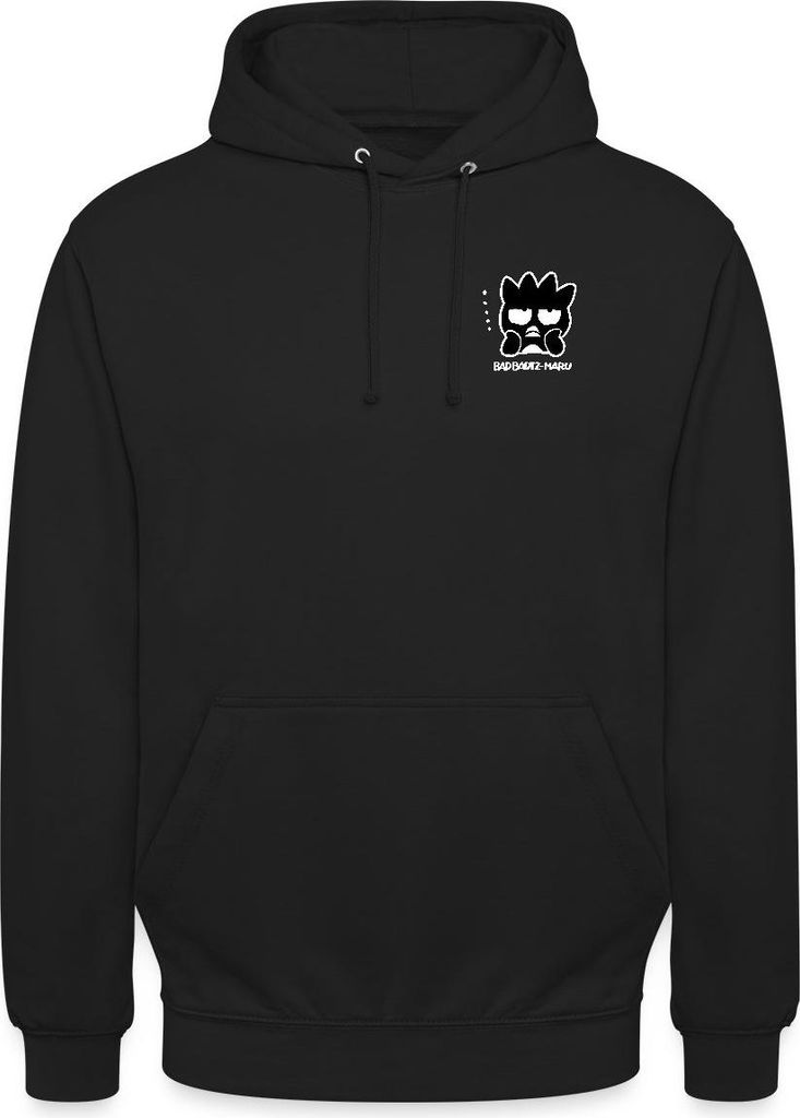Spreadshirt Bad Badtz-Maru Portrait Uni Hoodie, 4XL, Schwarz