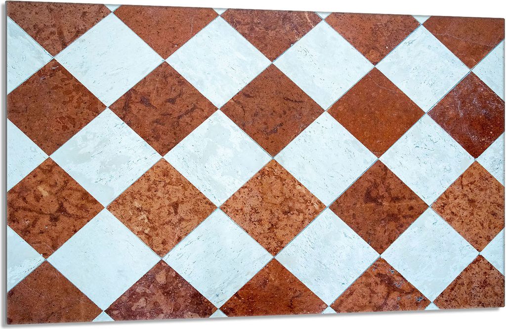 Glasschutzplatte für den Herd 80x52 Mosaik
