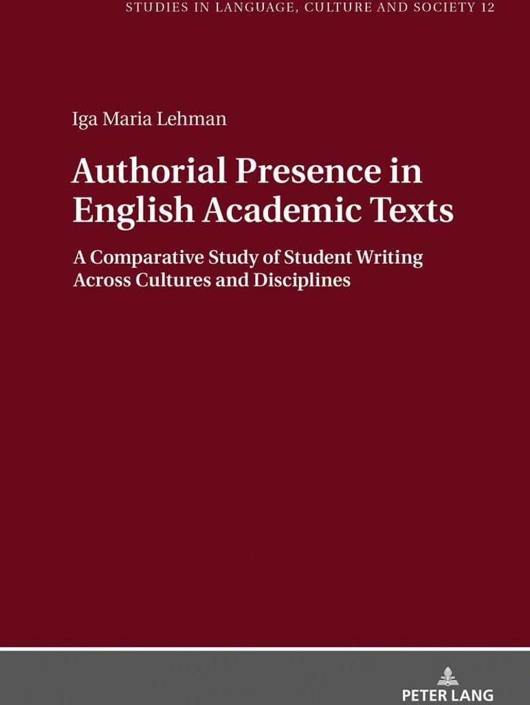 Authorial Presence in English Academic Texts