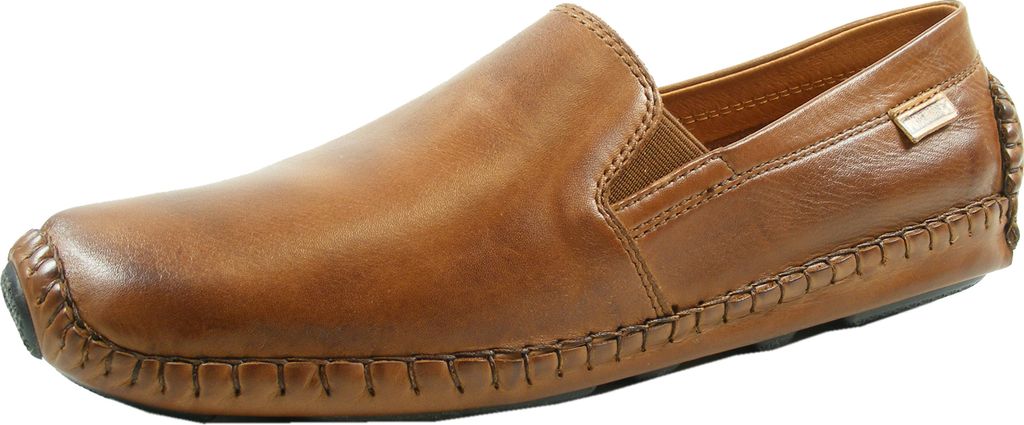 Pikolinos Herren Slipper Halbschuh Mokassin Leder Jerez 09z-5511, Größe:44 EU, Farbe:Braun