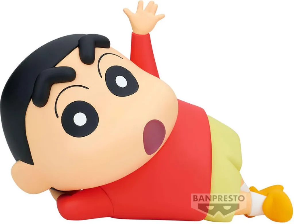 Figurine Shinnosuke Nohara Crayon Shin-chan Big Sofvimates XL en Vinyle