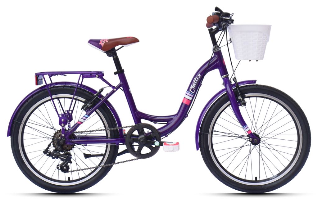 CHILLIZ Kinderrad 20 Zoll CHD.02 lila Rahmenhöhe 33 cm 6 Produktbild 