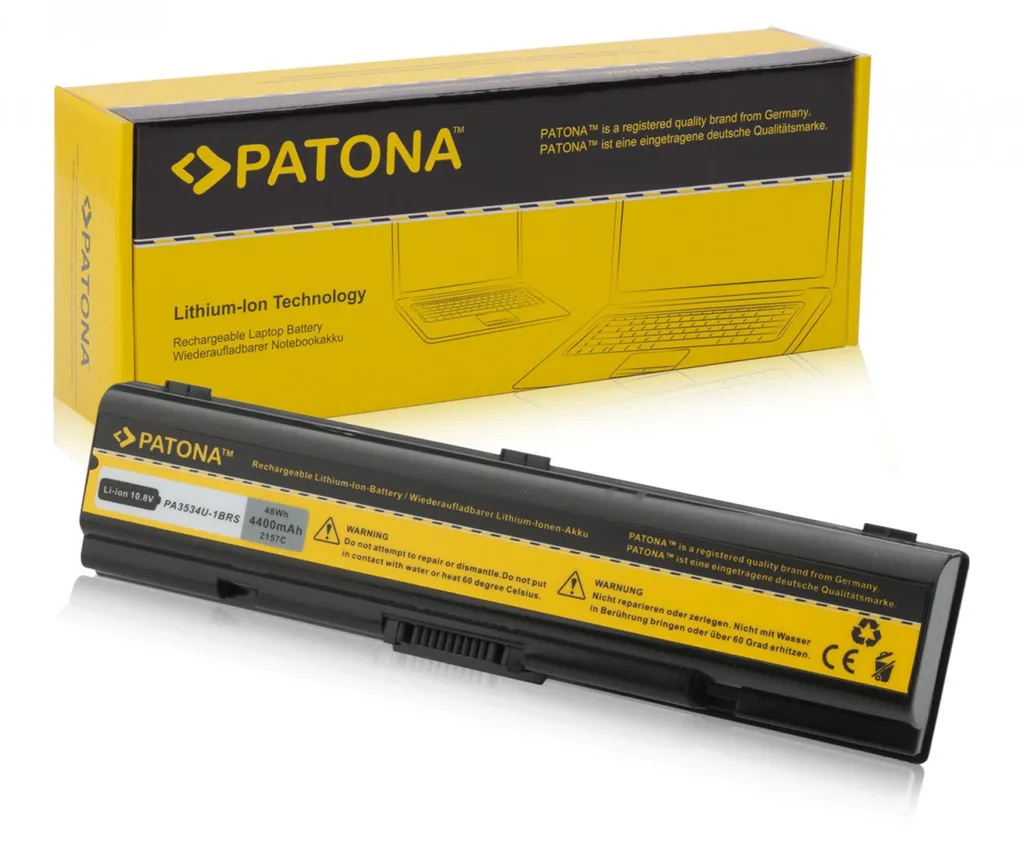 Batterie pour Toshiba Dynabook A2000ET00X PA3535U usage intensif 4400mAh