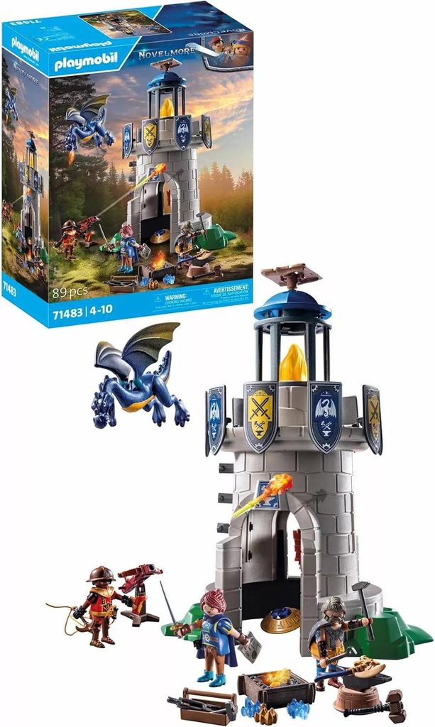 PLAYMOBIL PLAYMOBIL 71483 Tour du chevalier avec forgeron Image du produit 