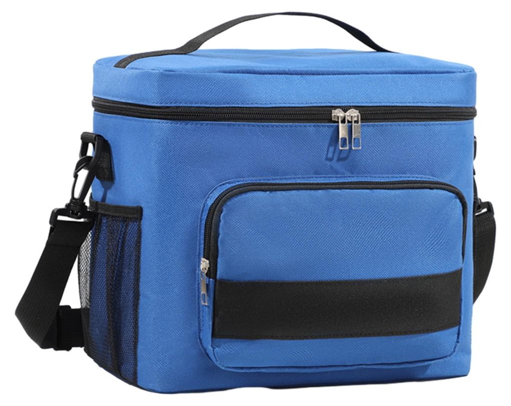 Tragbare, isolierte Lunchtasche mit verstellbarem Gurt, 6-Stunden-Kühltasche für Arbeit, Reisen, Picknick, wasserdichtes Oxford-Material, leicht,...